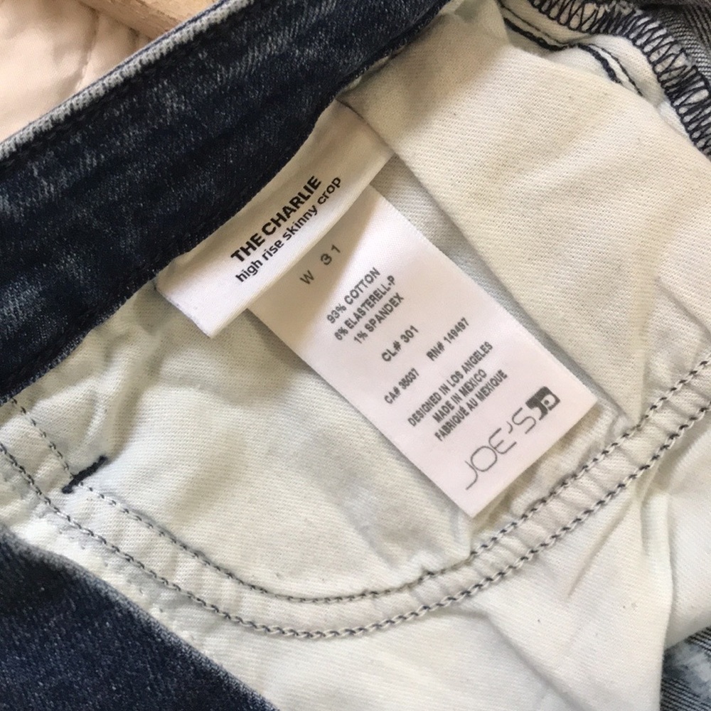 NWT Joe’s Jeans The Charlie Skinny Crop - Picture 16 of 16